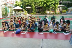 ค่ายลูกเสือและเนตรนารี ป.๔ วันแรก (กิจกรรมช่วงเช้าและบ่าย) Image 2