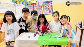 ป.1 นำเสนอชิ้นงานหิน "Fun with rocks" (23 ธ.ค.68) Image 5