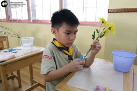 ป.๒ กิจกรรมจัดดอกไม้แบบโคริงกะ (๑๘,๒๓,๒๔ ธ.ค. ๖๘) Image 4