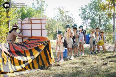 (วันแรก) ป.๕ ค่ายลูกเสือ ณ ไร่เรียนรู้วรรณสว่างจิต ... Image 1