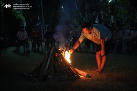 (รอบกองไฟ) ป.๕ ค่ายลูกเสือ ณ ไร่เรียนรู้วรรณสว่างจิต ... Image 1
