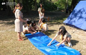 (รอบกองไฟ) ป.๖ ค่ายลูกเสือ ณ ไร่เรียนรู้วรรณสว่างจิต ... Image 8