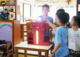 ป.๓ ทำชิ้นงานจากขยะรีไซเคิลและนำเสนอโครงงาน (๒๙ ม.ค.๖๙ ,๓ ... Image 7