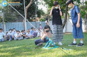 ป.๖ ทดลองยิงจรวดขวดน้ำ (๑๐ ก.พ.๖๙) Image 6