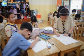 ป.๒ กิจกรรมการวัดปริมาตร "การชั่ง การตวง" ทำเครปเย็น (๑๒ ... Image 3