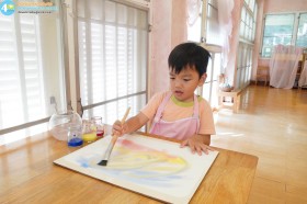 กิจกรรมระบายสีน้ำ และวาดสีเทียน (บ้านเด็กเล็ก) ๖,๑๓ ก.พ. ๖๙ Image 3