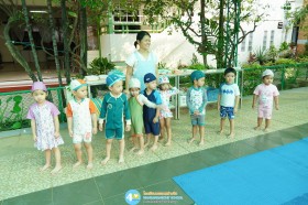 กิจกรรมระบายสีน้ำ และวาดสีเทียน (บ้านเด็กเล็ก) ๖,๑๓ ก.พ. ๖๙ Image 1