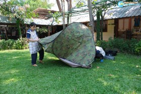 ภาคเรียนฤดูร้อน (Summer) อ.3 กางเต็นท์+ทำไข่กระทะ (7-9 ... Image 2