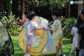 ภาคเรียนฤดูร้อน (Summer) อ.3 กางเต็นท์+ทำไข่กระทะ (7-9 ... Image 3