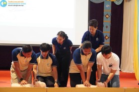 อบรมเรื่องโรคและปฐมพยาบาลจาก รพ.นครธน (๑๕ พ.ค. ๖๙) Image 6