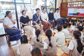 กิจกรรมไหว้ครูในลานประถม (๑๙ มิ.ย.๖๙) Image 3