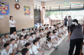 ภาพบรรยากาศการเลือกตั้งคณะกรรมนักเรียน ประจำปีการศึกษา ๒๕๖๙ Image 3