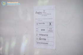 ภาพบรรยากาศการเลือกตั้งคณะกรรมนักเรียน ประจำปีการศึกษา ๒๕๖๙ Image 6