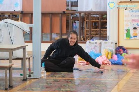 ครูอนุบาล ๓ แสดงละครสถานการณ์น้ำท่วม (๒ ก.ค.๖๙) Image 4