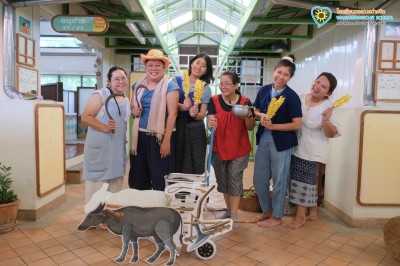 คุณครูอนุบาล ๒ แสดงละครการทำนาข้าว (๑๕ ก.ค.๖๙) Image 1