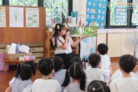 อนุบาล ๓ กิจกรรมห้องสมุด (๑๔, ๑๖ ก.ค.๖๙) Image 1