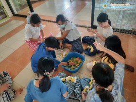 ประถมตกแต่งต้นเทียนพรรษา (๒๑-๒๒ ก.ค.๖๙) Image 4