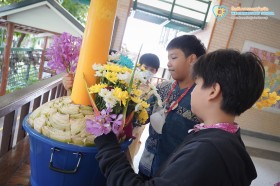 ประถมตกแต่งต้นเทียนพรรษา (๒๑-๒๒ ก.ค.๖๙) Image 8