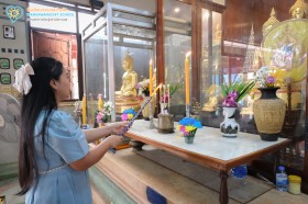 ถวายเทียนพรรษา ณ วัดกำแพง (๒๓ ก.ค.๖๙) Image 2