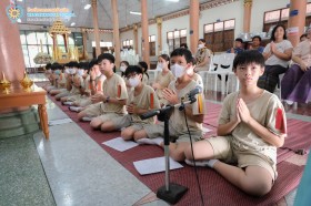 ถวายเทียนพรรษา ณ วัดกำแพง (๒๓ ก.ค.๖๙) Image 3