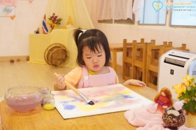 กิจกรรมระบายสีน้ำ บ้านเด็กเล็ก (ศ. ๒๕ ก.ย. ๖๙) Image 4
