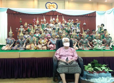 การแสดงโขนของนักเรียนรุ่น 15 และนักแสดงสมทบ (2 ม.ค.65) FLEXI_IMAGE 1